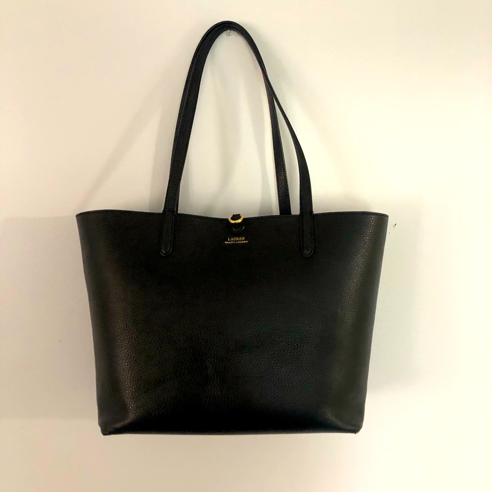 Ralph Lauren Reversible Striped Tote- Handbag